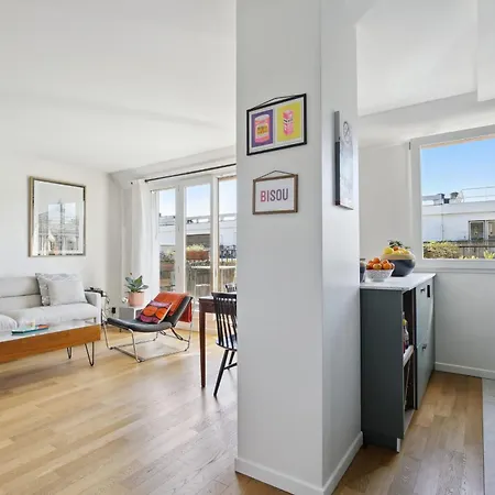 2 Floor With Terraces - Metro Guy Moquet Apartamento París