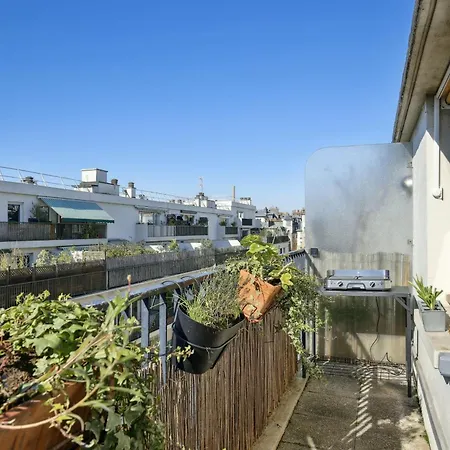 2 Floor With Terraces - Metro Guy Moquet * París